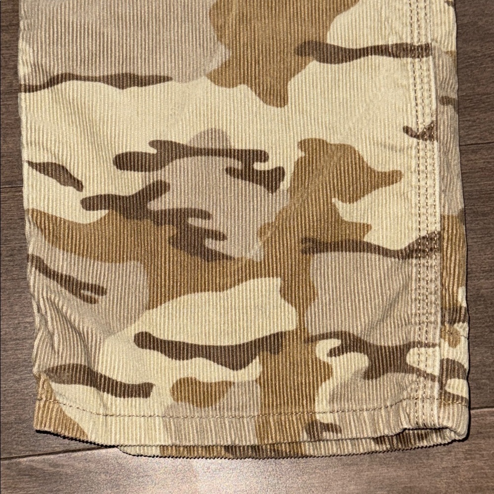 Oshkosh Camo Print Corduroy Pants Youth SZ 7 - Picture 3 of 7